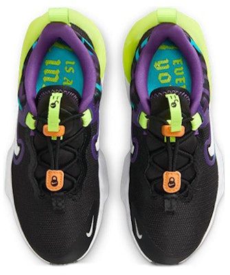 (Preschool) Nike Run Flow 'Black Teal Nebula Volt' DZ4489-001 Lookbook (Preschool) Nike Run Flow 'Black Teal Nebula Volt' DZ4489-001
