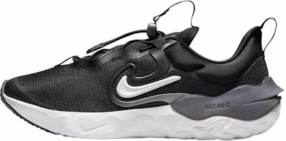 (Youth) Nike Run Flow Running Shoes 'Black Iron Grey White' DR0472-001 (Youth) Nike Run Flow Running Shoes 'Black Iron Grey White' DR0472-001