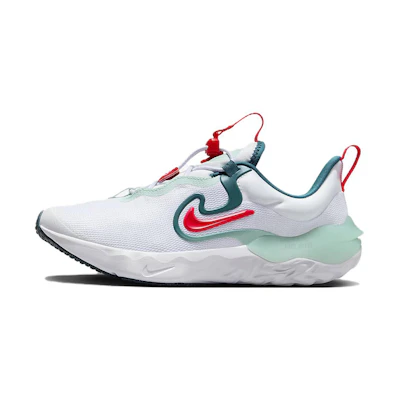 (Youth) Nike Run Flow 'White Siren Red Jade Ice'