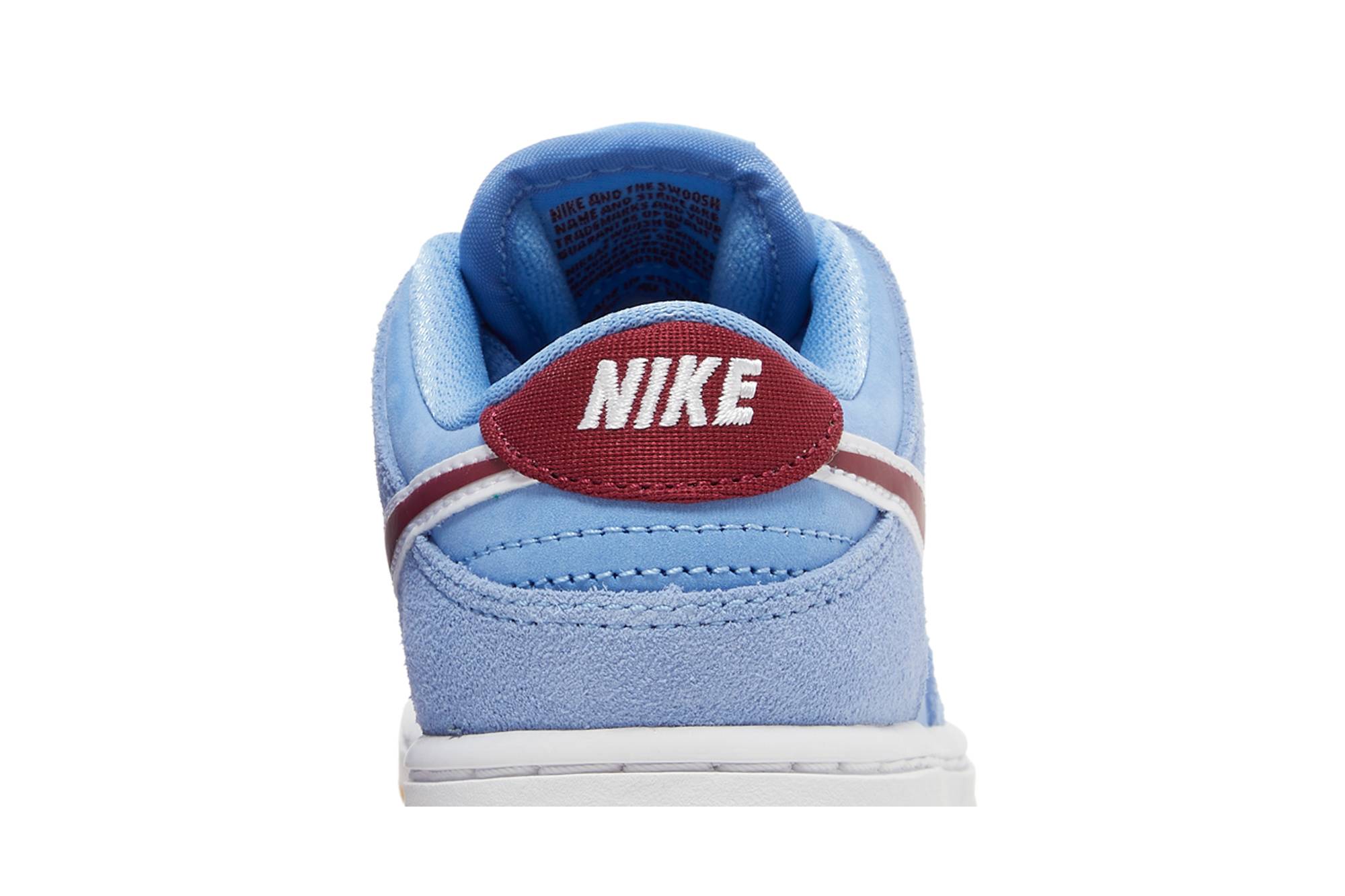 Toddler) Nike SB Dunk Low Pro 'Phillies/Valor Blue and Team Maroon'  DN3673‑400 - DN3673-400 - Novelship