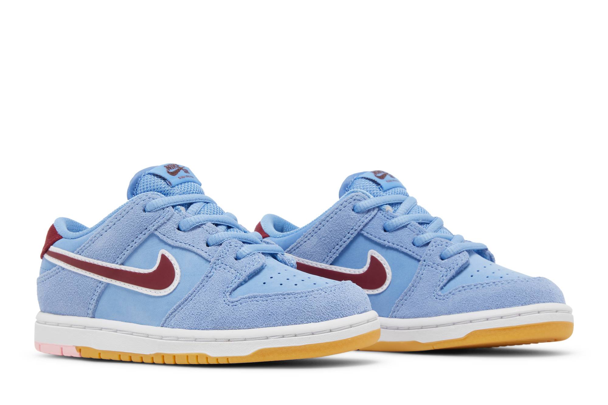 Toddler) Nike SB Dunk Low Pro 'Phillies/Valor Blue and Team Maroon'  DN3673‑400 - DN3673-400 - Novelship