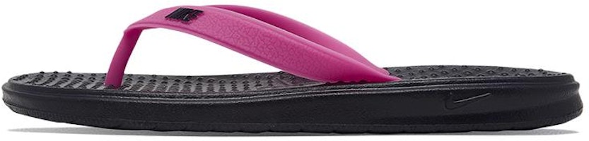 (Preschool) Nike Solay Casual Flip-Flops Kid 'Black Purple' 882827-402 (Preschool) Nike Solay Casual Flip-Flops Kid 'Black Purple' 882827-402