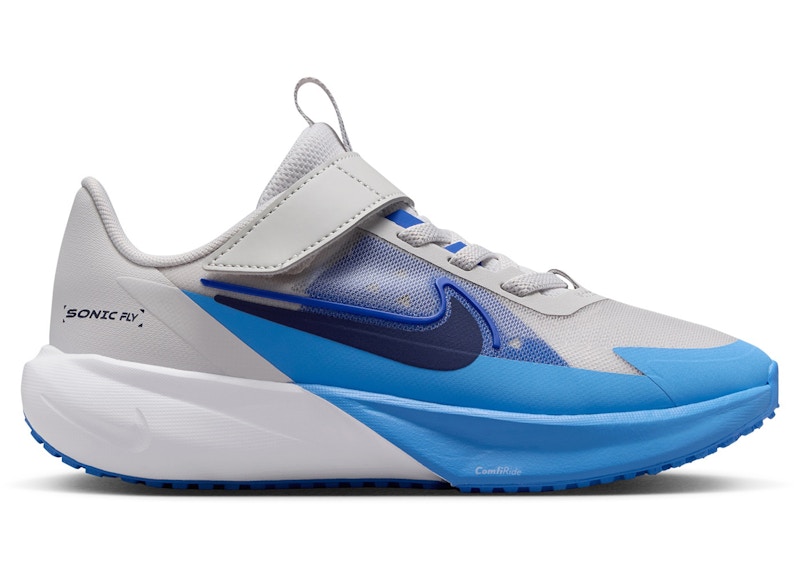 (Preschool) Nike Sonic Fly Vast Grey University Blue Navy FZ0016-007