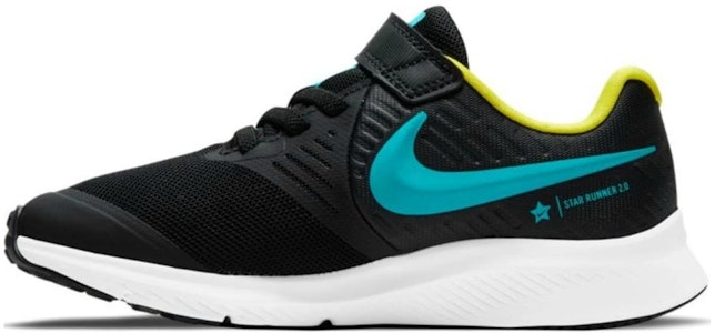 (PS) Nike Star Runner 2 'Hitam Biru Klorin' AT1801-012 Buy (PS) Nike Star Runner 2 'Hitam Biru Klorin' AT1801-012