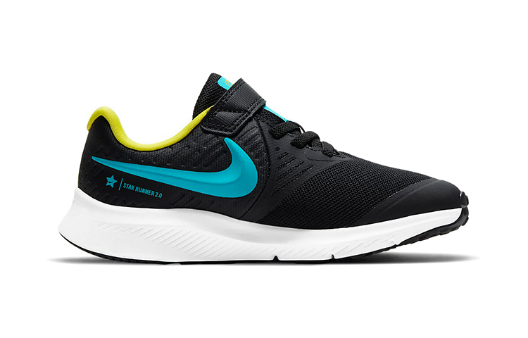 Order (PS) Nike Star Runner 2 'Negro Azul Cloro' AT1801-012