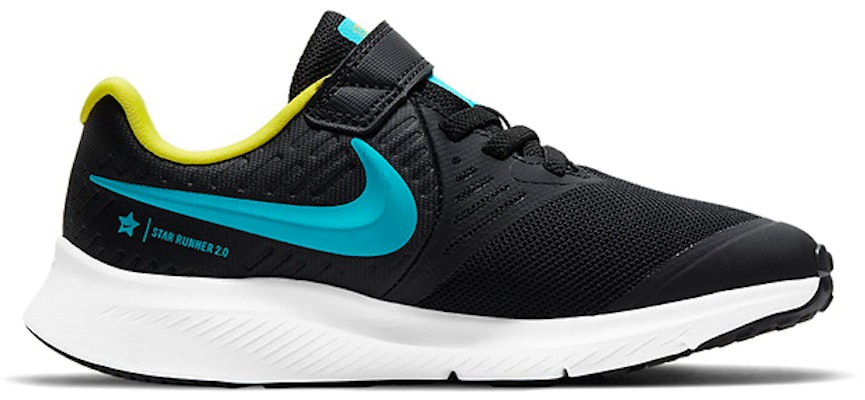 (PS) Nike Star Runner 2 'Negro Azul Cloro' AT1801-012 Order (PS) Nike Star Runner 2 'Negro Azul Cloro' AT1801-012