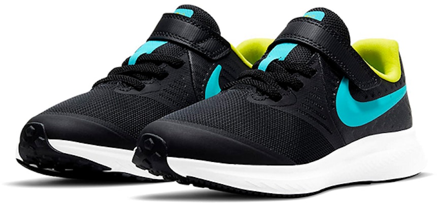 (PS) Nike Star Runner 2 'Negro Azul Cloro' AT1801-012 Lookbook (PS) Nike Star Runner 2 'Negro Azul Cloro' AT1801-012