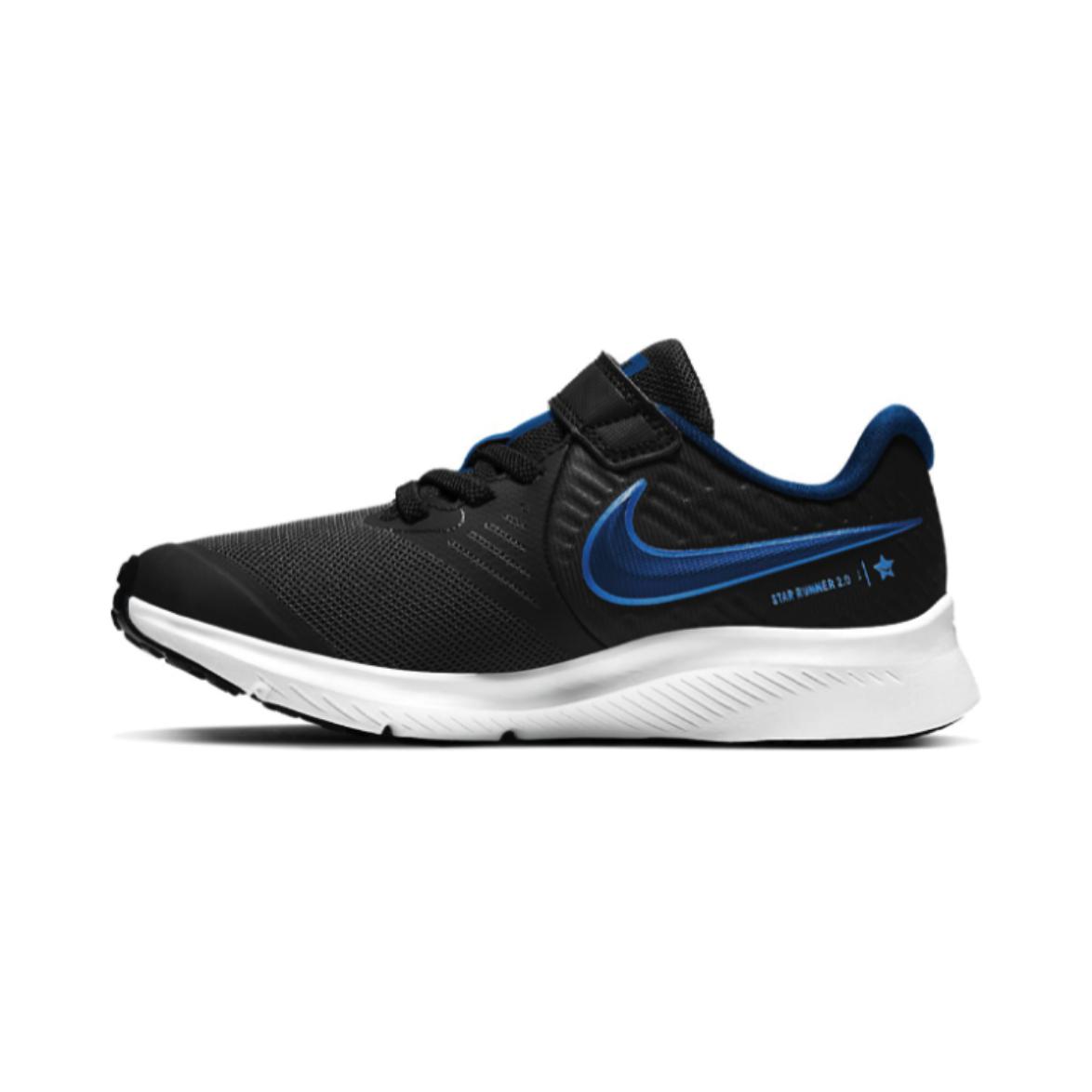 Buy (PS) Nike Star Runner 2 'Hitam Game Royal' Sneakers AT1801-009
