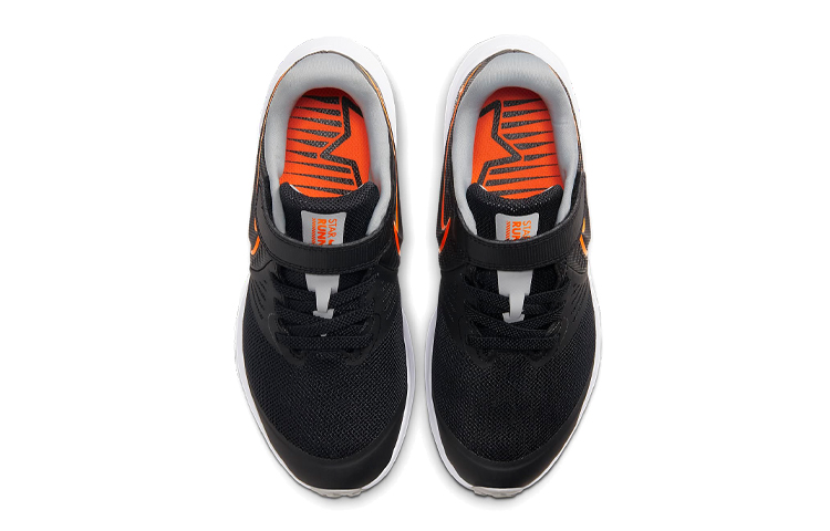 Shop (PS) Nike Star Runner 2 ''Zwart Oranje'' AT1801-008