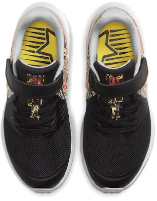 (Preschool) Nike Star Runner 2 'Black Red Yellow' CD6823-002 Lookbook (Preschool) Nike Star Runner 2 'Black Red Yellow' CD6823-002