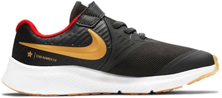 (PS) ナイキ スターランナー2 ダークスモークグレー/ゴールド AT1801-010 Order (PS) ナイキ スターランナー2 ダークスモークグレー/ゴールド AT1801-010