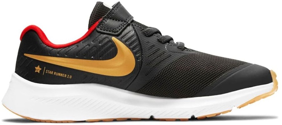 (Preschool) Nike Star Runner 2 'Dark Smoke Grey Gold' AT1801-010 Order (Preschool) Nike Star Runner 2 'Dark Smoke Grey Gold' AT1801-010