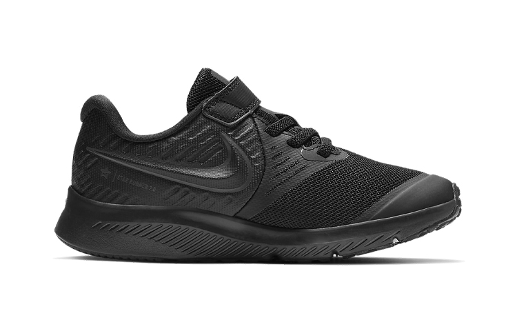 Order (PS) Nike Star Runner 2 'Triple Black' Hitam Penuh AT1801-003
