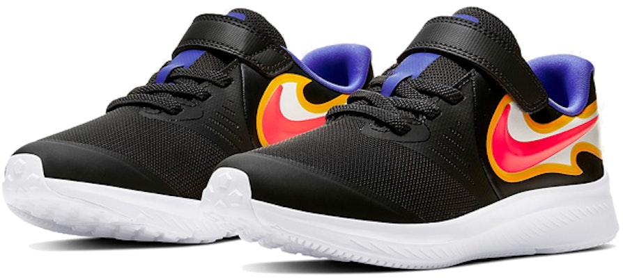 (Preschool) Nike Star Runner 2 Fire 'Dark Grey Purple' CW1614-001 Lookbook (Preschool) Nike Star Runner 2 Fire 'Dark Grey Purple' CW1614-001