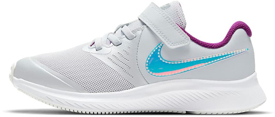 (Preschool) Nike Star Runner 2 Power 'Pure Platinum Iridescent Swoosh' DD5889-001 Buy (Preschool) Nike Star Runner 2 Power 'Pure Platinum Iridescent Swoosh' DD5889-001
