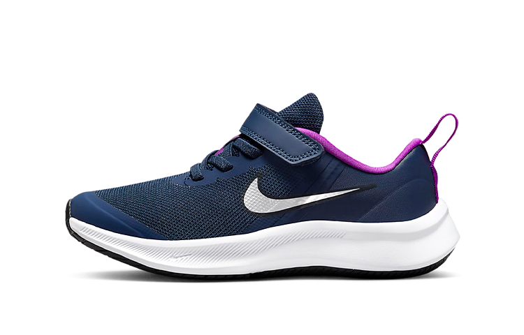 (Preschool) Nike Star Runner 3 'Midnight Navy Vivid Purple' DA2777-404