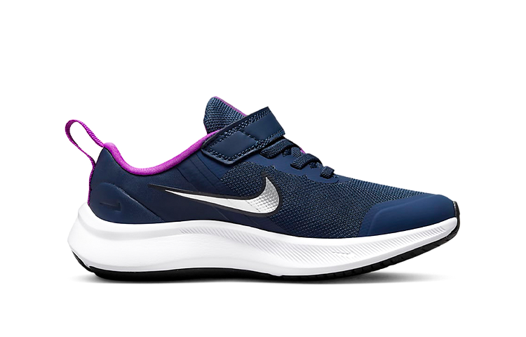 Order (PS) Nike Star Runner 3 'Azul Medianoche y Púrpura Vivo' DA2777-404
