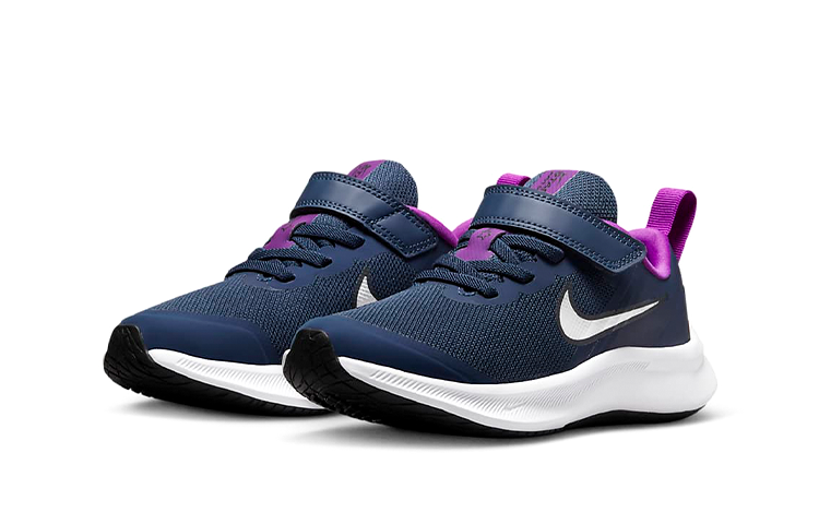 Lookbook (PS) Nike Star Runner 3 'Azul Medianoche y Púrpura Vivo' DA2777-404