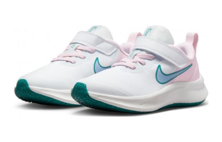 Lookbook (PS) Nike Star Runner 3 "Bianco Rosa Minerale Teal" DA2777-102