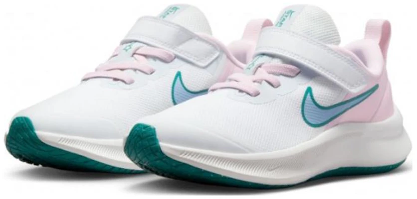 (PS) Nike Star Runner 3 "Bianco Rosa Minerale Teal" DA2777-102 Lookbook (PS) Nike Star Runner 3 "Bianco Rosa Minerale Teal" DA2777-102