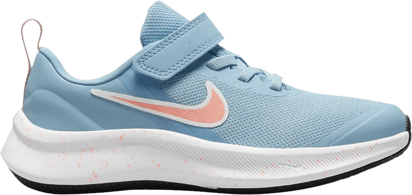 Preschool Nike Star Runner 3 Worn Blue Crimson Bliss DM4277 400