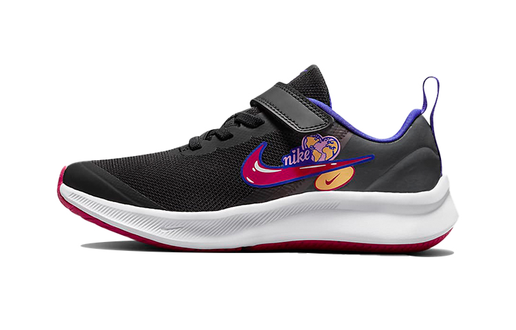 (Preschool) Nike Star Runner 3 SE PSV 'Black Pink Rise' DJ4697-013