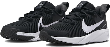 (PS) Nike Star Runner 4 'Hitam Putih' DX7614-001 Lookbook (PS) Nike Star Runner 4 'Hitam Putih' DX7614-001