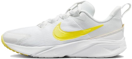 (Preschool) Nike Star Runner 4 'Summit White Opti Yellow' DX7614-101 (Preschool) Nike Star Runner 4 'Summit White Opti Yellow' DX7614-101