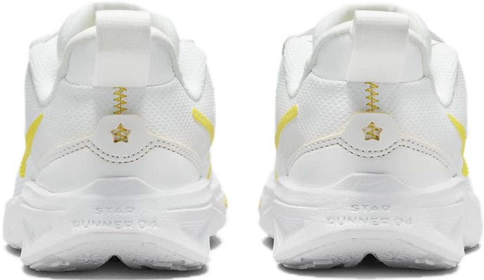 (Preschool) Nike Star Runner 4 'Summit White Opti Yellow' DX7614-101 Purchase (Preschool) Nike Star Runner 4 'Summit White Opti Yellow' DX7614-101