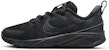 (PS) Nike Star Runner 4 'Triple Black' Lelaki Perempuan Kasut Hitam DX7614-002