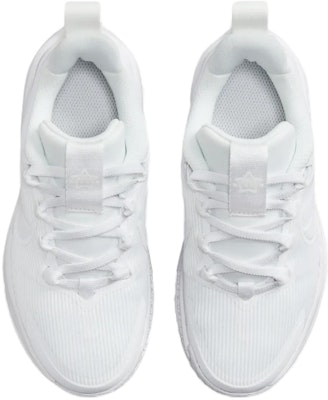 (Preschool) Nike Star Runner 4 'Triple White' DX7614-100 Lookbook (Preschool) Nike Star Runner 4 'Triple White' DX7614-100