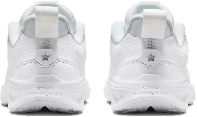 (Preschool) Nike Star Runner 4 'Triple White' DX7614-100 Purchase (Preschool) Nike Star Runner 4 'Triple White' DX7614-100