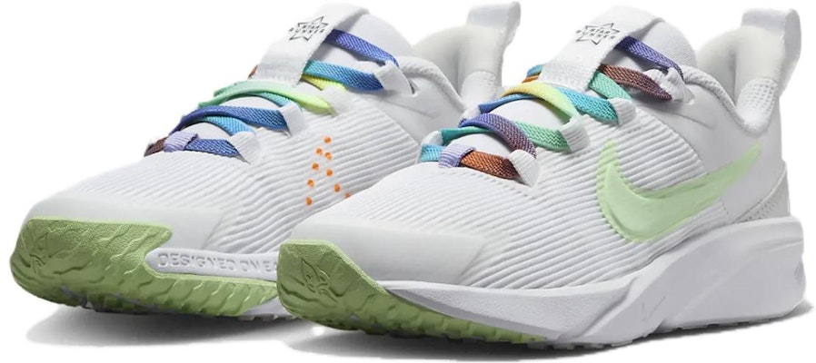 (Preschool) Nike Star Runner 4 Next Nature SE White Photon Dust Total Orange Vapor Green FN4980-100 Lookbook (Preschool) Nike Star Runner 4 Next Nature SE White Photon Dust Total Orange Vapor Green FN4980-100