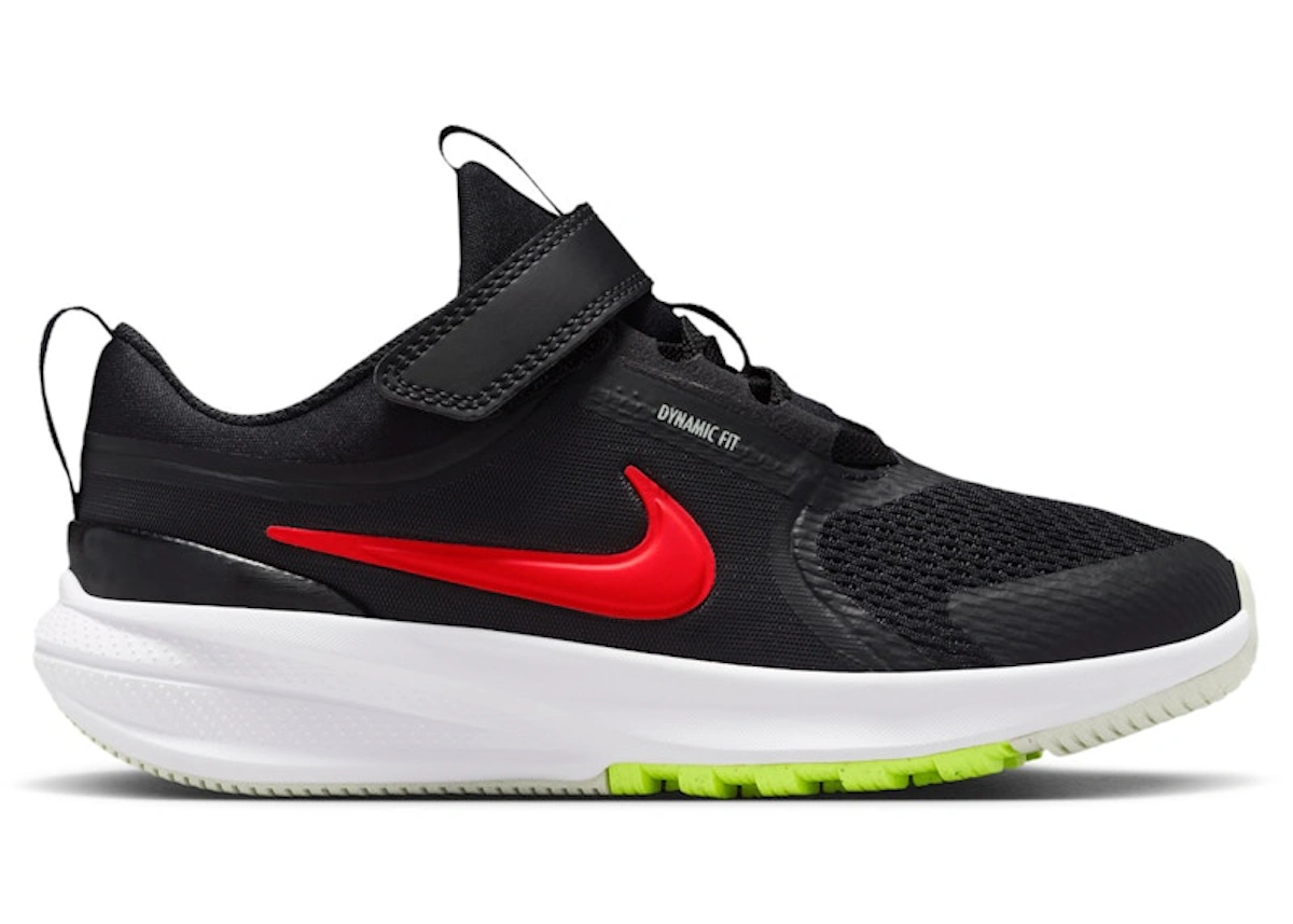 (Preschool) Nike Star Runner 5 Black Volt Tint Bright Crimson