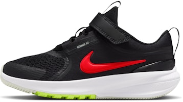 (Preschool) Nike Star Runner 5 Black Volt Tint Bright Crimson HF7005-010 (Preschool) Nike Star Runner 5 Black Volt Tint Bright Crimson HF7005-010