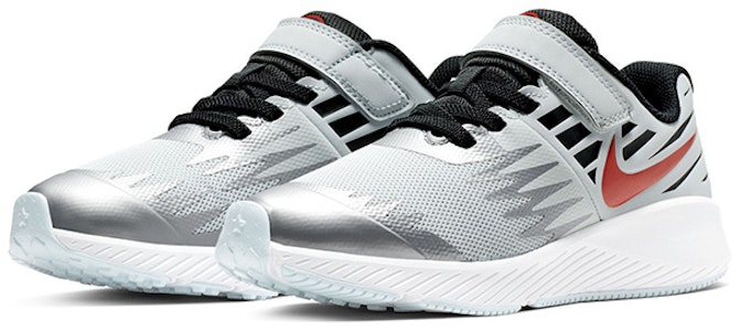 (PS) Nike Star Runner SD 'Gris Negro Rojo' BQ8843-001 Lookbook (PS) Nike Star Runner SD 'Gris Negro Rojo' BQ8843-001