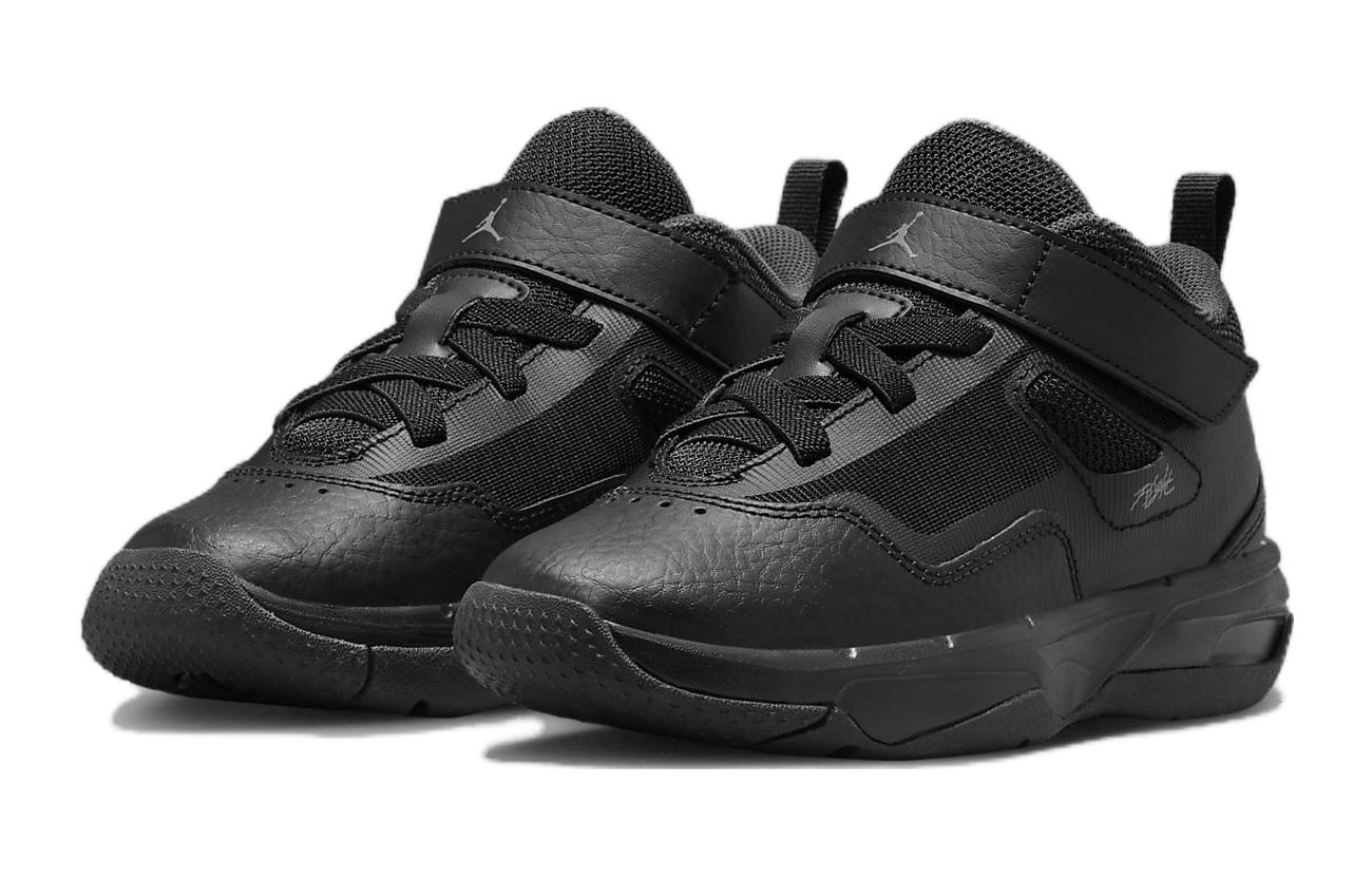 Lookbook 童款 Nike Stay Loyal 3 防滑耐磨 低筒 跑步鞋 黑色