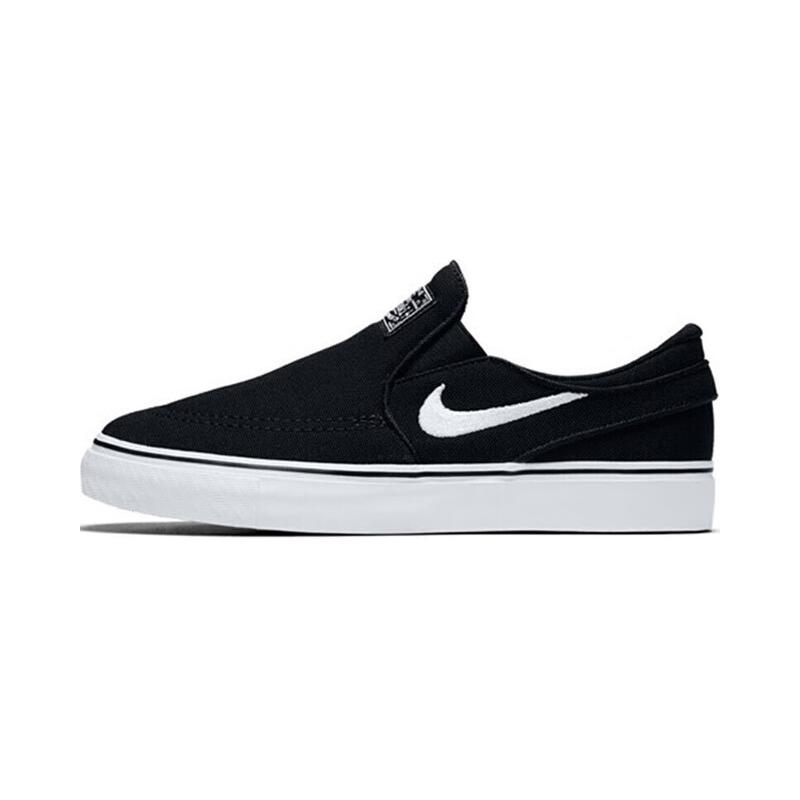 (Preschool) Nike STEFAN JANOSKI CNVS SLIP 'Black White' 882989-002