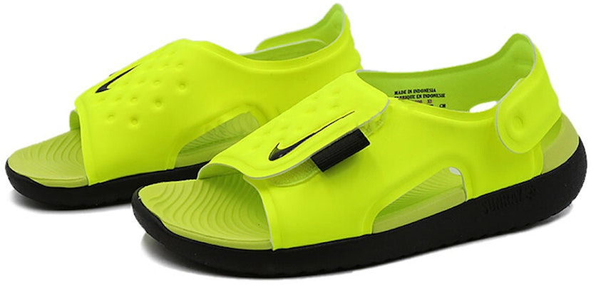 (PS) Nike Sunray Adjust 5 Hijau Volt AJ9076-700 Lookbook (PS) Nike Sunray Adjust 5 Hijau Volt AJ9076-700