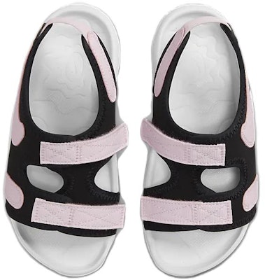 (Preschool) Nike Sunray Adjust 6 'Black Pink Foam' DX5545-001 Lookbook (Preschool) Nike Sunray Adjust 6 'Black Pink Foam' DX5545-001
