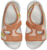 Lookbook 中童 Nike Sunray Adjust 6 SE 防滑耐磨兒童涼鞋 橘白綠