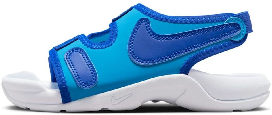 (Preschool) Nike Sunray Adjust 6 Slides 'Blue Lightning White' DX5545-400 Buy (Preschool) Nike Sunray Adjust 6 Slides 'Blue Lightning White' DX5545-400