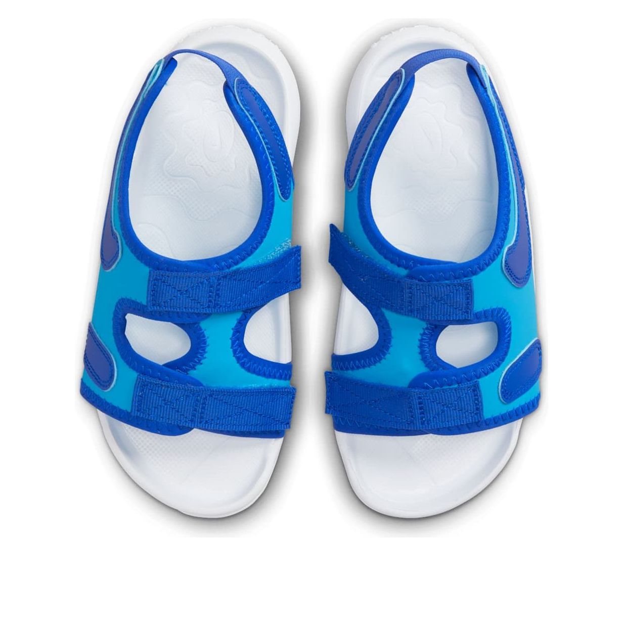 Lookbook (PS) 耐克Sunray Adjust 6凉拖鞋 &#x27;蓝色闪电白&#x27; DX5545-400