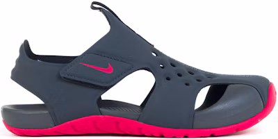 Order 兒童 Nike Sunray Protect 2 舒適百搭 防滑耐磨兒童涼鞋 黑色