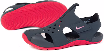 Details for 兒童 Nike Sunray Protect 2 舒適百搭 防滑耐磨兒童涼鞋 黑色
