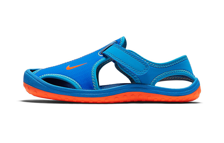 (Preschool) Nike Sunray Protect 2 Sandals Blue/Orange 344926-418