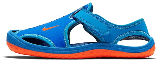 (Preschool) Nike Sunray Protect 2 Sandals Blue/Orange 344926-418 (Preschool) Nike Sunray Protect 2 Sandals Blue/Orange 344926-418