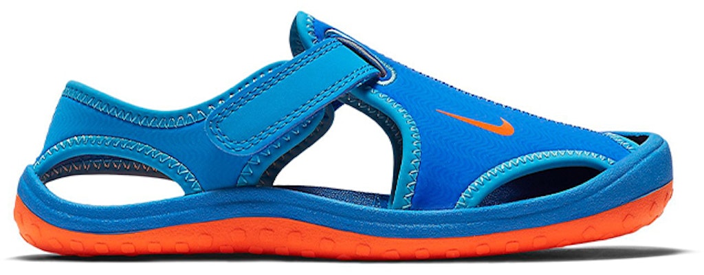 (Preschool) Nike Sunray Protect 2 Sandals Blue/Orange 344926-418 Order (Preschool) Nike Sunray Protect 2 Sandals Blue/Orange 344926-418