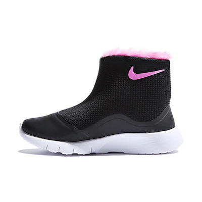 (PS) Nike Tanjun High Snow Boots Black Pink