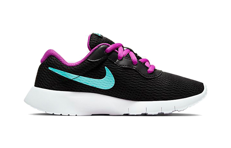 (PS) Nike Tanjun Sports Casual Shoes 'Black Purple' 圖 2